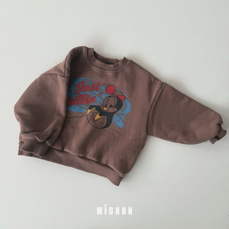 Mignon - Korean Children Fashion - #kidsshorts - Penguin Sweatshirt - 7