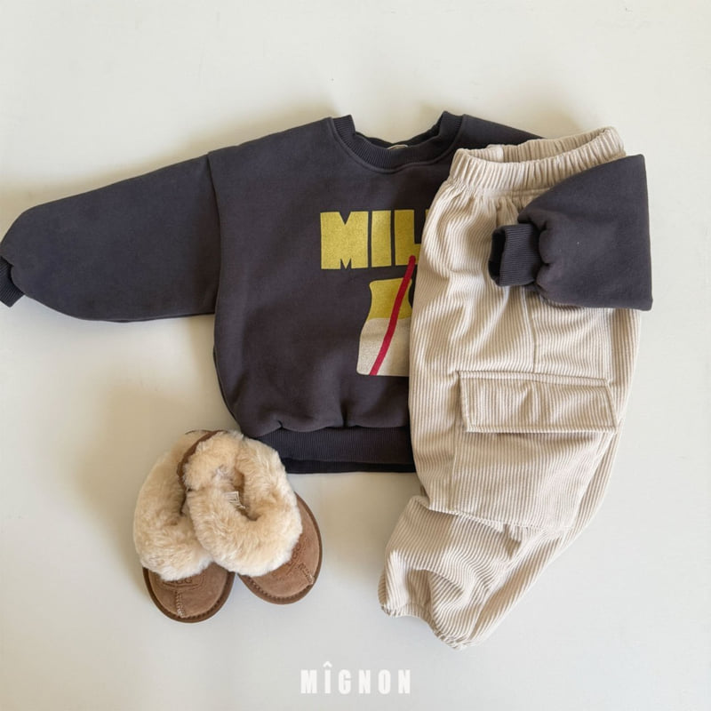Mignon - Korean Children Fashion - #littlefashionista - Avant Cargo Corduroy Pants - 8