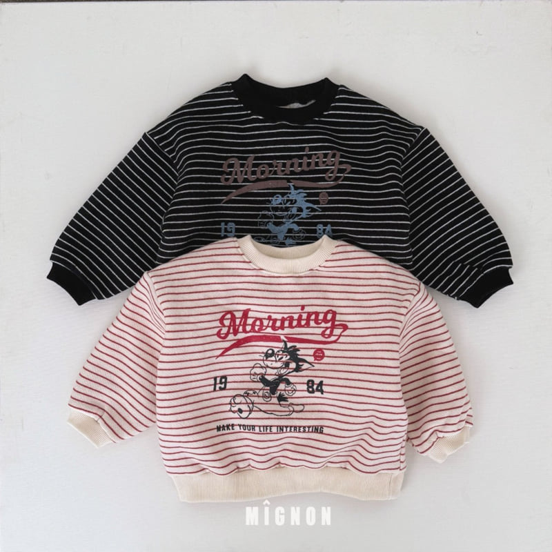 Mignon - Korean Children Fashion - #minifashionista - Running Fleece Sweatshirt