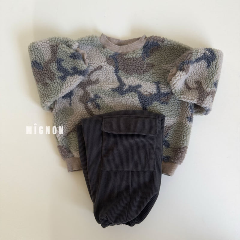 Mignon - Korean Children Fashion - #prettylittlegirls - Ami Fleece Sweatshirt - 6