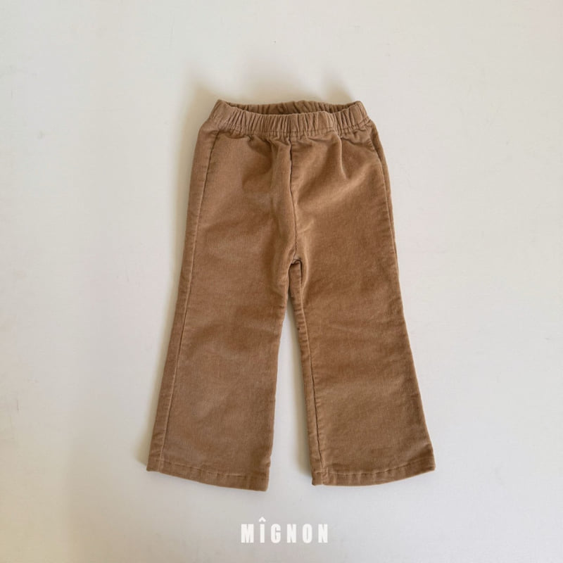 Mignon - Korean Children Fashion - #stylishchildhood - Corduroy Stretch Pants - 6