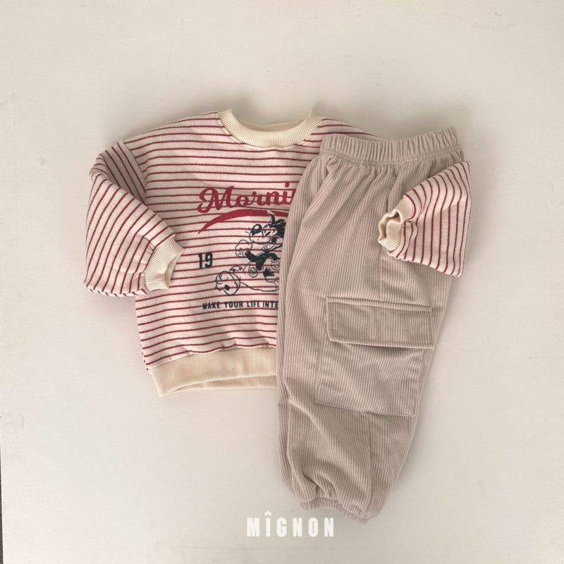Mignon - Korean Children Fashion - #stylishchildhood - Running Fleece Sweatshirt - 5