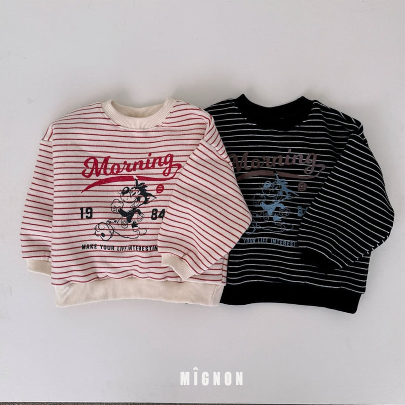 Mignon - Korean Children Fashion - #todddlerfashion - Running Fleece Sweatshirt - 3