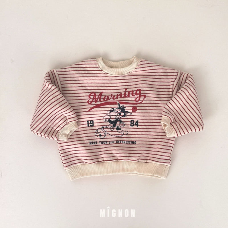 Mignon - Korean Children Fashion - #todddlerfashion - Running Fleece Sweatshirt - 4