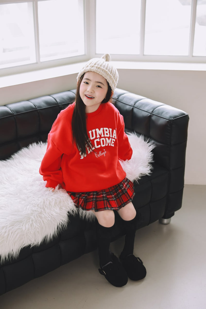 Mini Cabinet - Korean Children Fashion - #Kfashion4kids - Check Pleated Skirt - 6