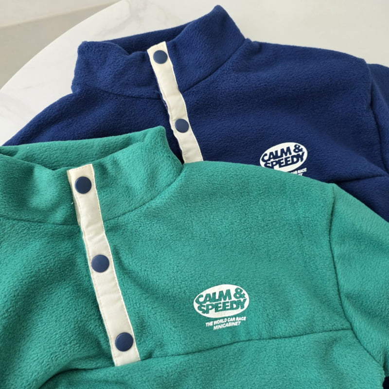 Mini Cabinet - Korean Children Fashion - #kidzfashiontrend - Fleece Tee - 4
