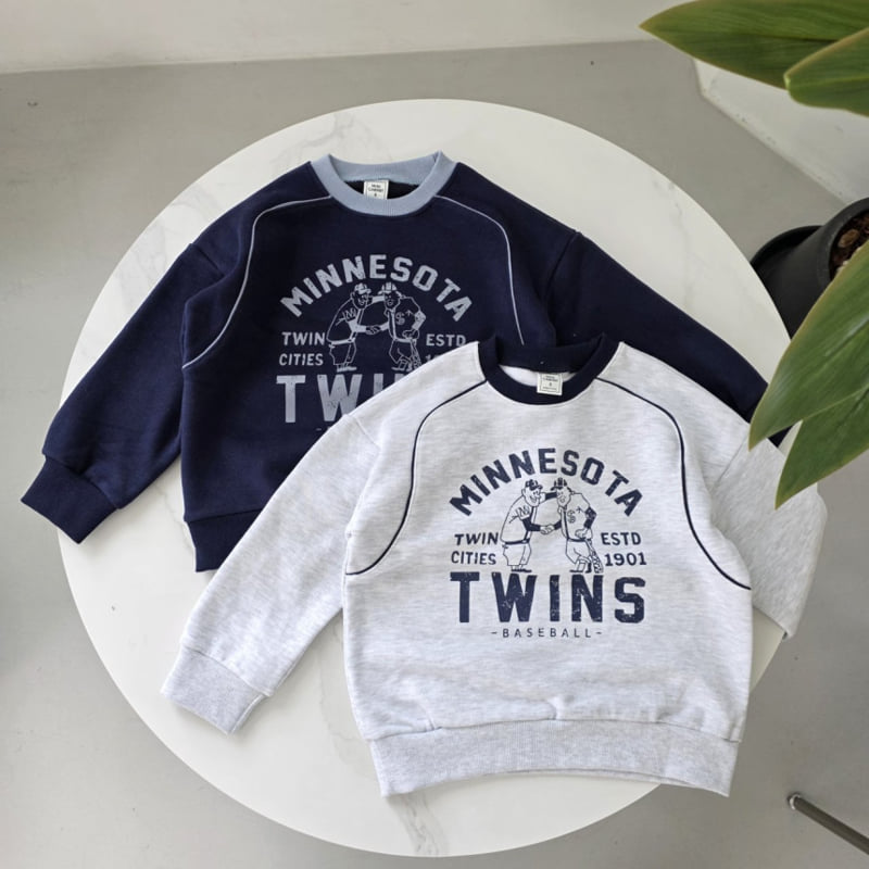 Mini Cabinet - Korean Children Fashion - #Kfashion4kids - Twin Sweatshirt - 2