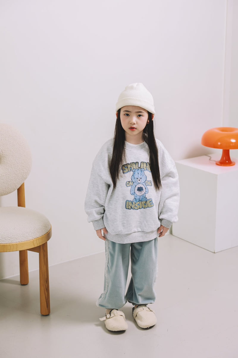 Mini Cabinet - Korean Children Fashion - #childofig - Bear Girl Tee - 3
