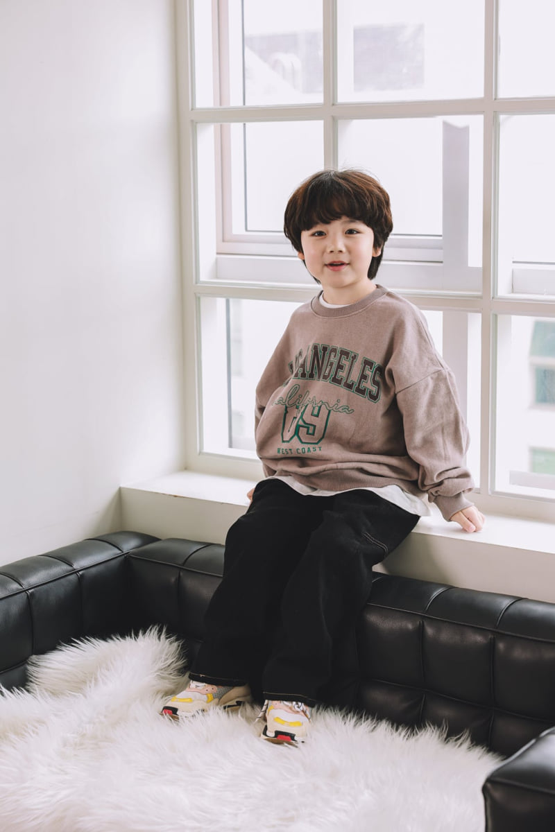 Mini Cabinet - Korean Children Fashion - #childrensboutique - Stitch Cotton Pants - 7