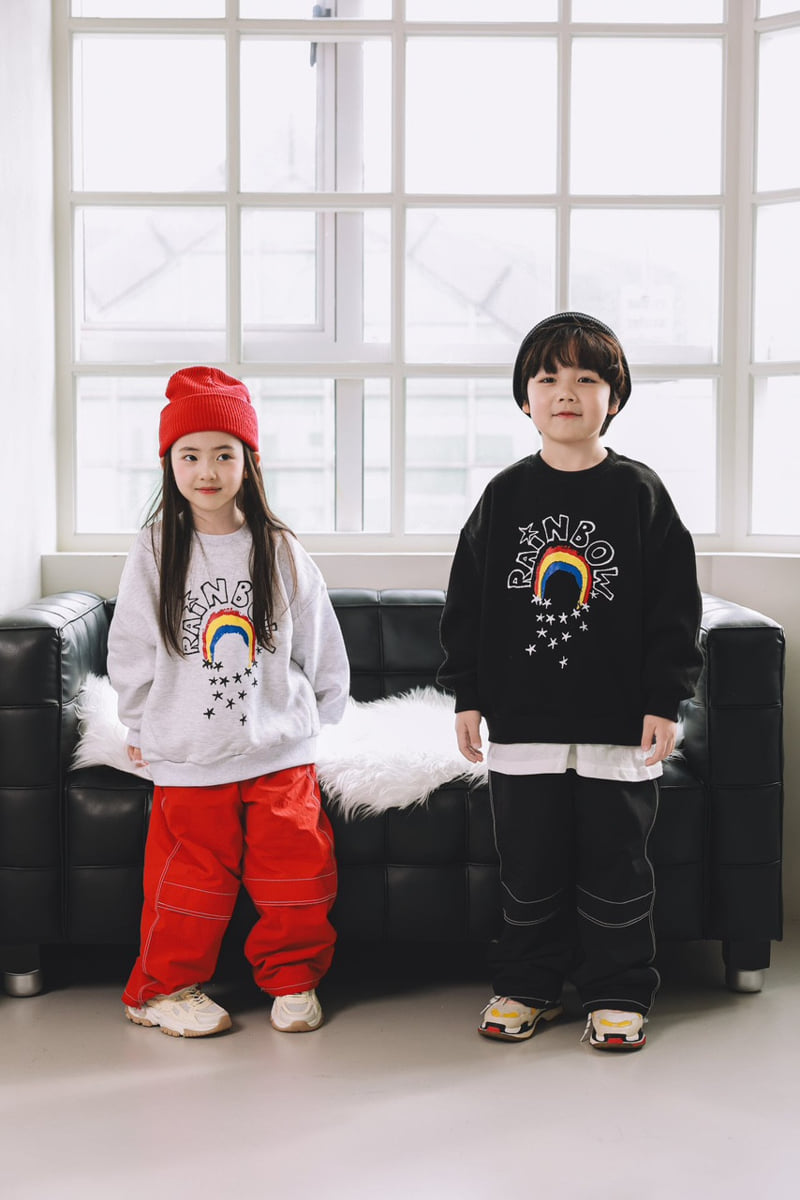 Mini Cabinet - Korean Children Fashion - #childrensboutique - Rainbow Tee - 8