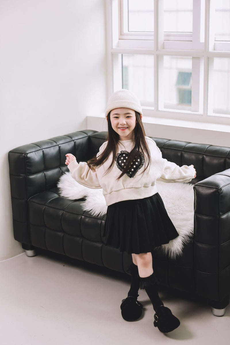Mini Cabinet - Korean Children Fashion - #childrensboutique - Dot Crop Tee - 5