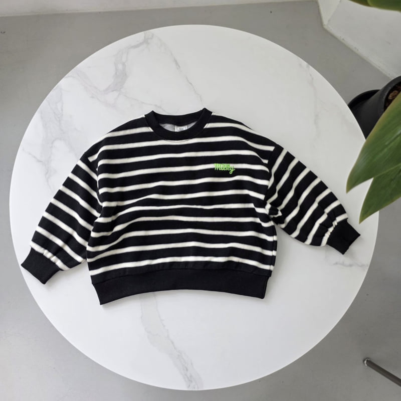 Mini Cabinet - Korean Children Fashion - #childrensboutique - One Stripe Tee - 2