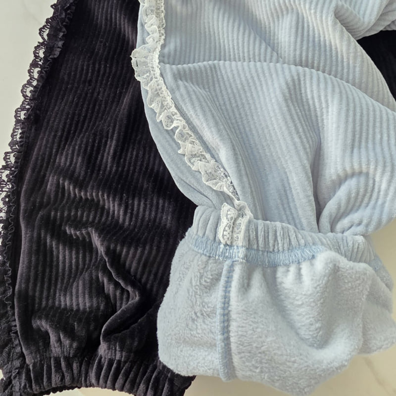 Mini Cabinet - Korean Children Fashion - #childrensboutique - Lace Pants - 4
