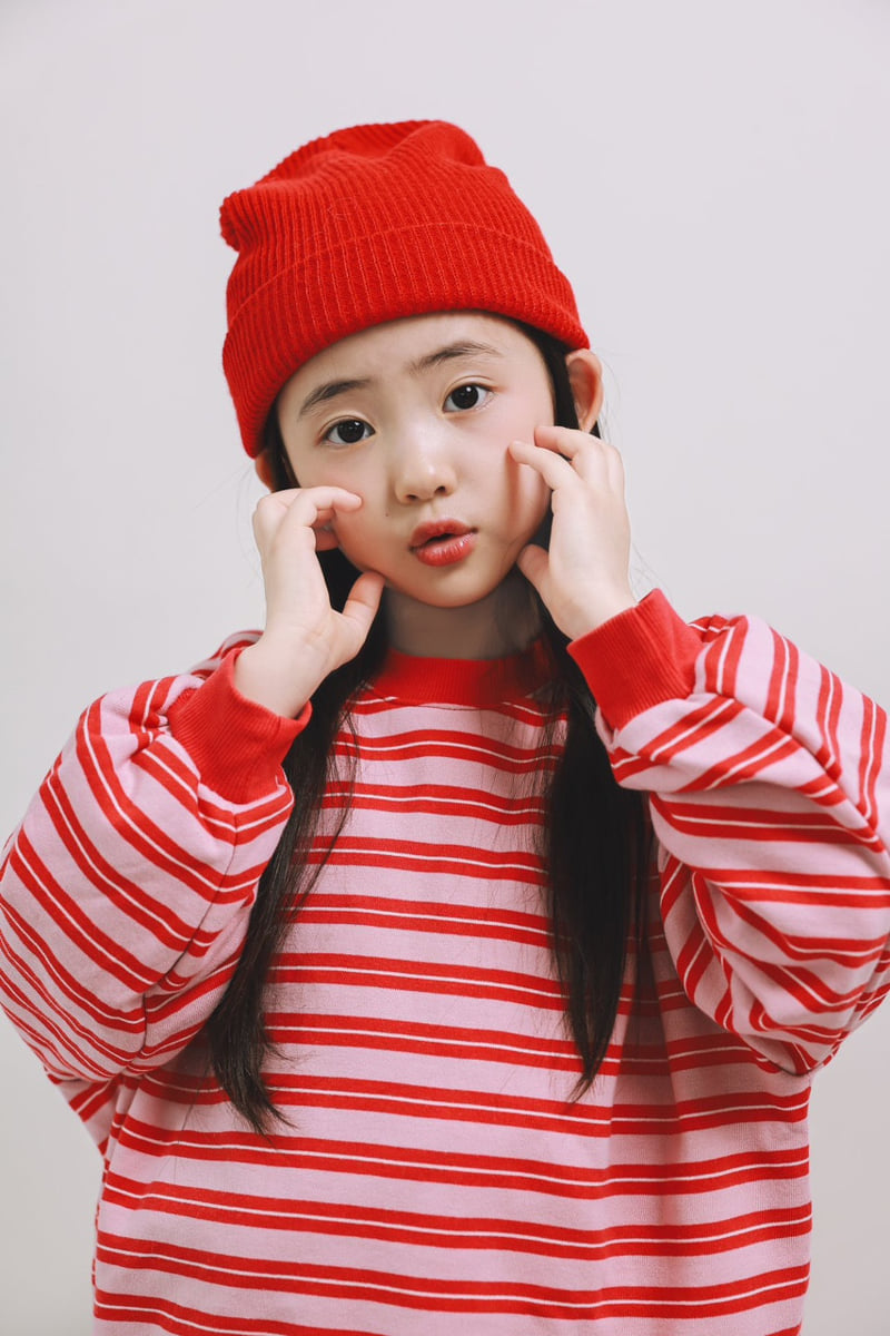 Mini Cabinet - Korean Children Fashion - #designkidswear - Multi Stripe Tee - 8