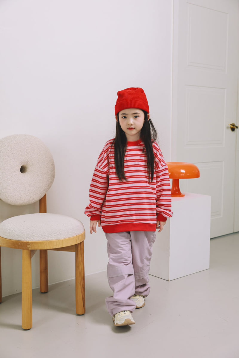 Mini Cabinet - Korean Children Fashion - #fashionkids - Multi Stripe Tee - 10