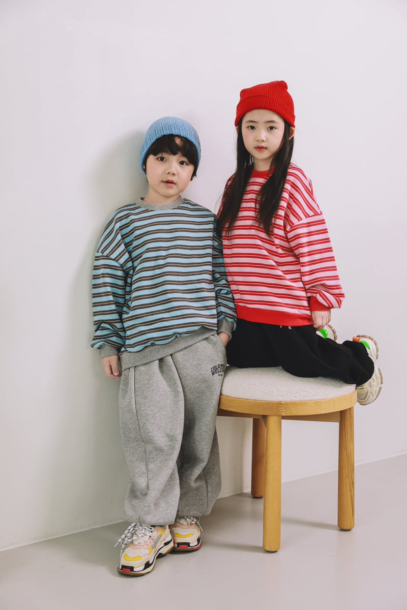 Mini Cabinet - Korean Children Fashion - #kidsshorts - Loose Fleece Pants - 8
