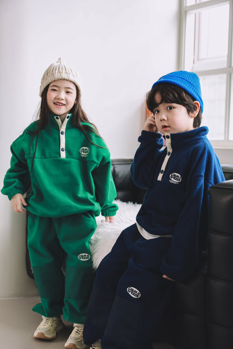 Mini Cabinet - Korean Children Fashion - #littlefashionista - Fleece Tee - 5