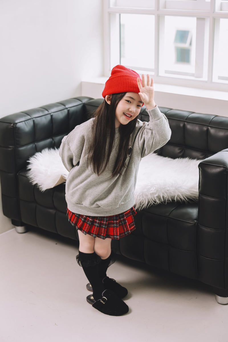 Mini Cabinet - Korean Children Fashion - #prettylittlegirls - Check Pleated Skirt - 10