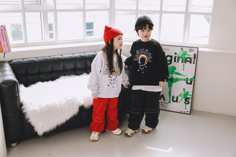 Mini Cabinet - Korean Children Fashion - #prettylittlegirls - Rainbow Tee - 5
