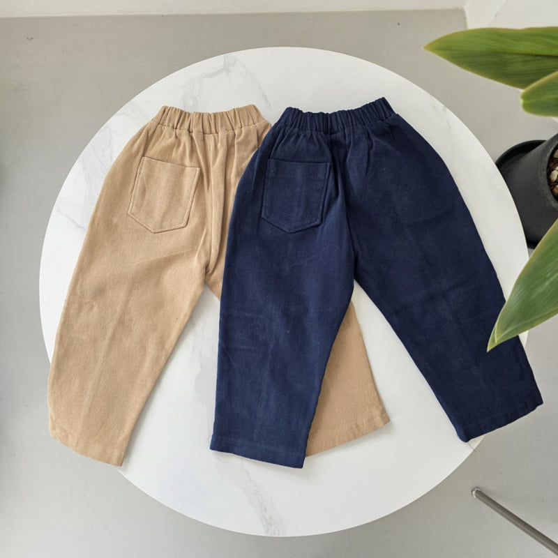 Mini Cabinet - Korean Children Fashion - #stylishchildhood - Cotton Span Pants - 3