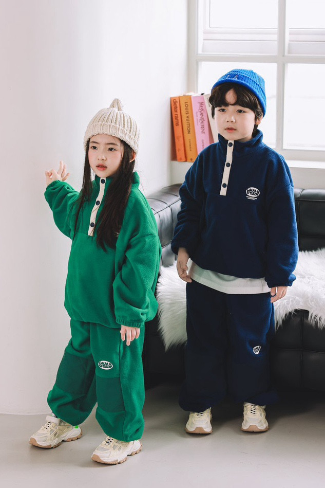 Mini Cabinet - Korean Children Fashion - #todddlerfashion - Fleece Tee - 9