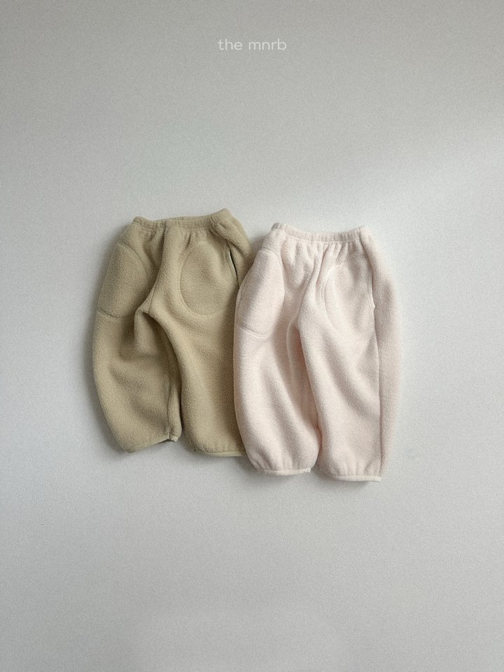 Mini Robe - Korean Baby Fashion - #babyboutique - King Fleece Jogger Pants - 3