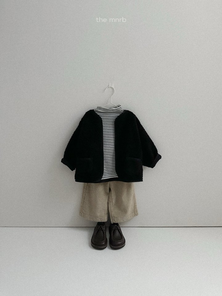 Mini Robe - Korean Baby Fashion - #babyboutique - Bear Zip-Up - 12