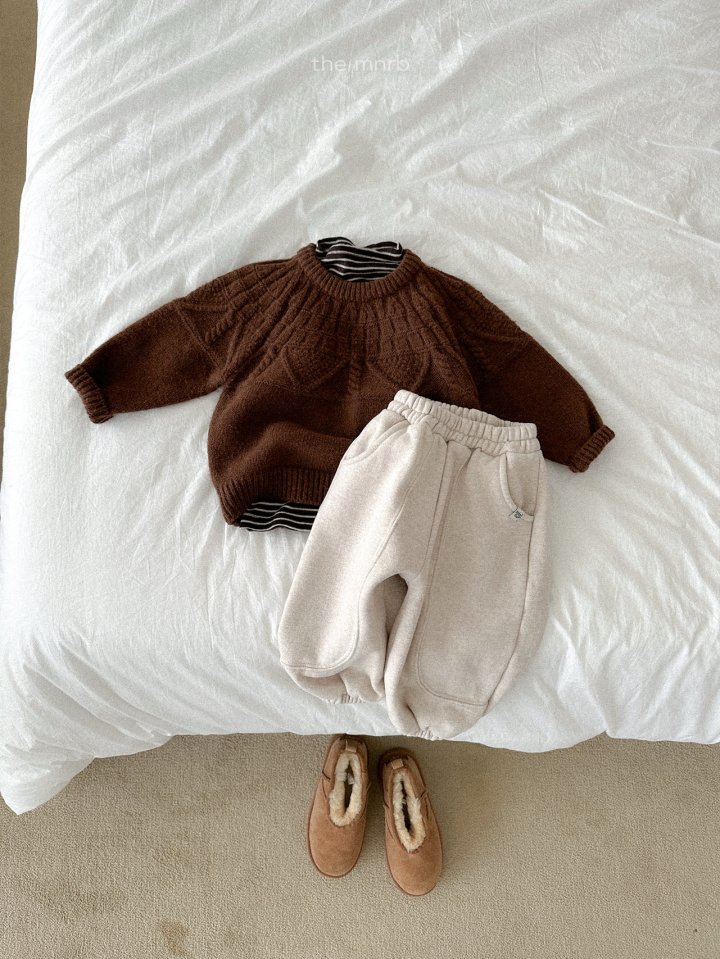 Mini Robe - Korean Baby Fashion - #babyboutique - Merino Mock Neck Tee - 11