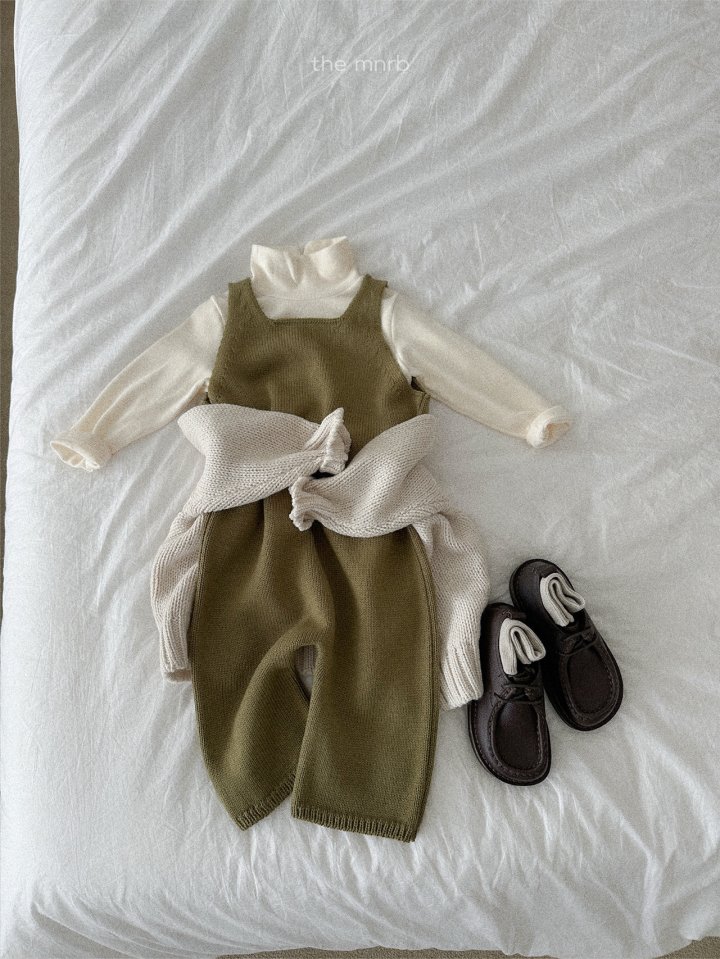 Mini Robe - Korean Baby Fashion - #babyboutiqueclothing - Teddy Knit Overalls - 7