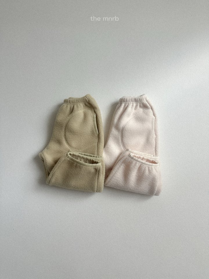 Mini Robe - Korean Baby Fashion - #babyboutique - King Fleece Jogger Pants - 4