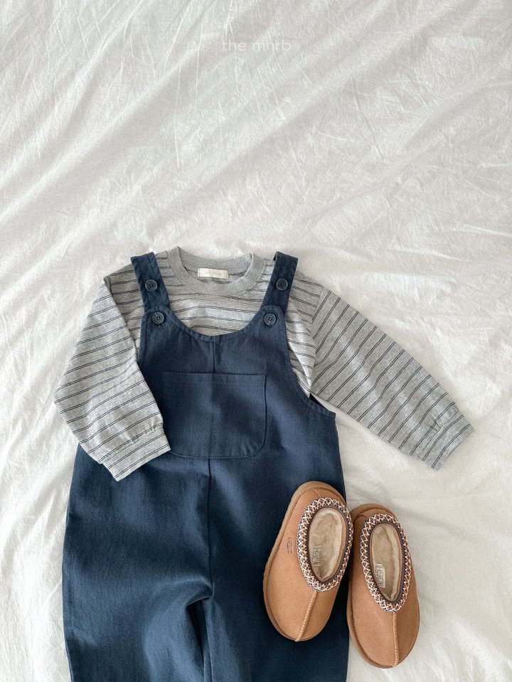 Mini Robe - Korean Baby Fashion - #babyboutiqueclothing - Roro Overalls - 10