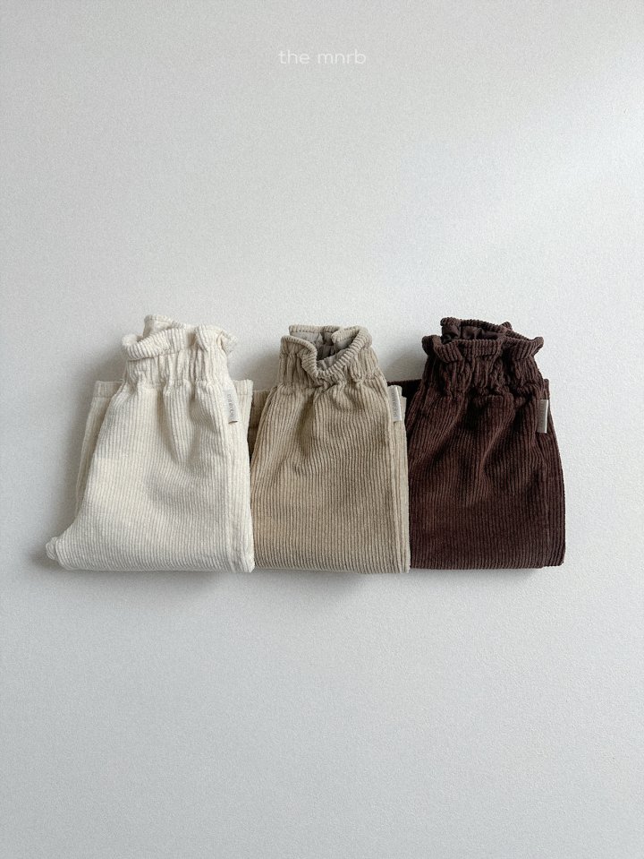 Mini Robe - Korean Baby Fashion - #babyboutiqueclothing - Marroni Straight Pants - 5