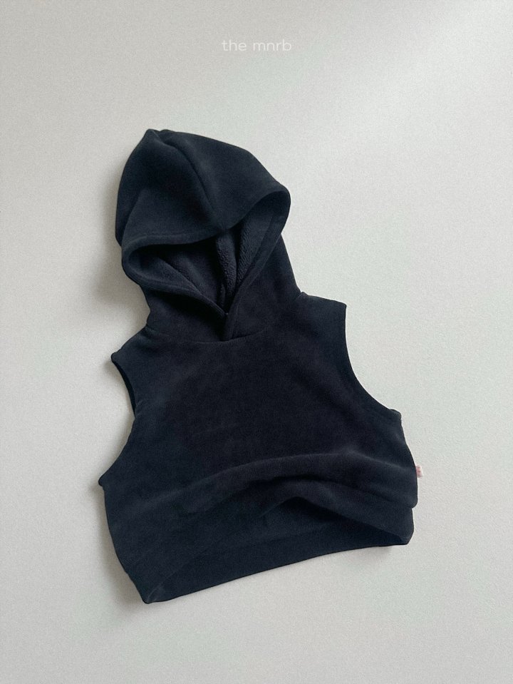 Mini Robe - Korean Baby Fashion - #babyclothing - Snow Hooded Vest - 7
