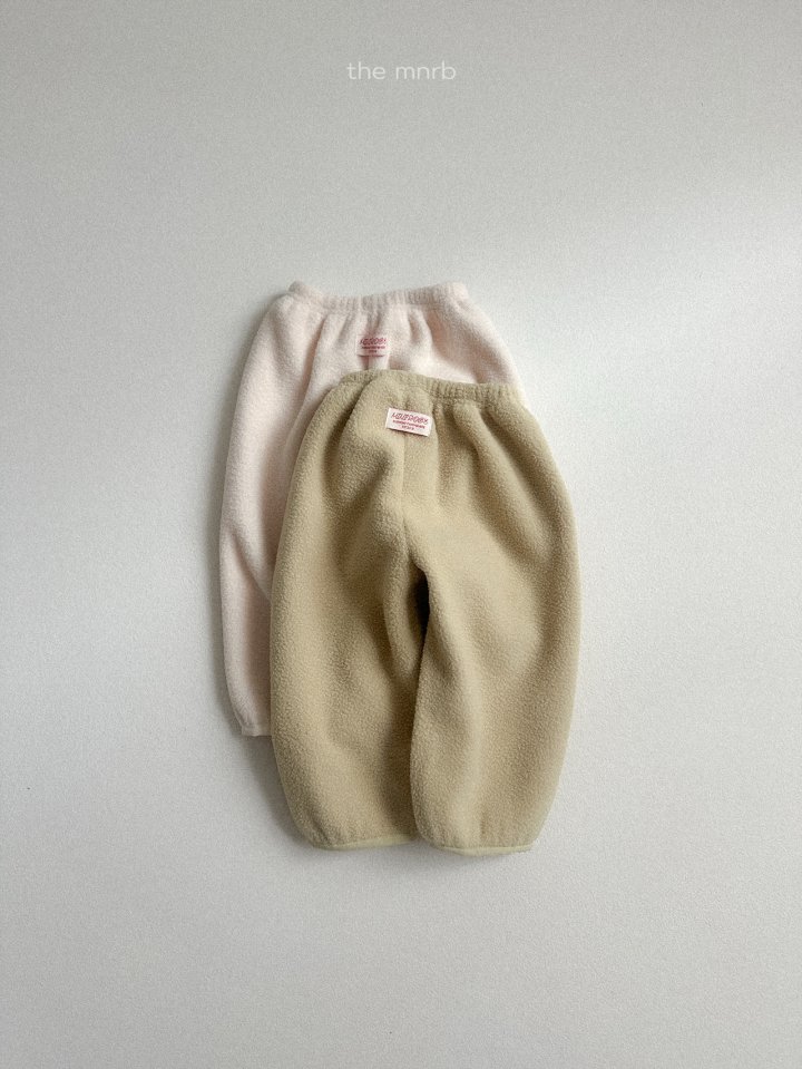 Mini Robe - Korean Baby Fashion - #babyclothing - King Fleece Jogger Pants - 5
