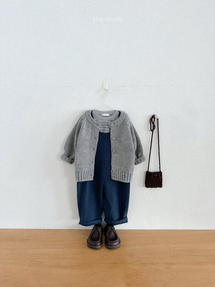 Mini Robe - Korean Baby Fashion - #babyclothing - Roro Overalls - 11