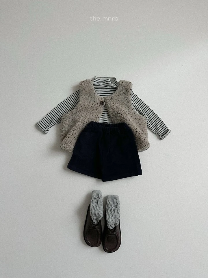 Mini Robe - Korean Baby Fashion - #babyclothing - Popo Half Shorts - 8