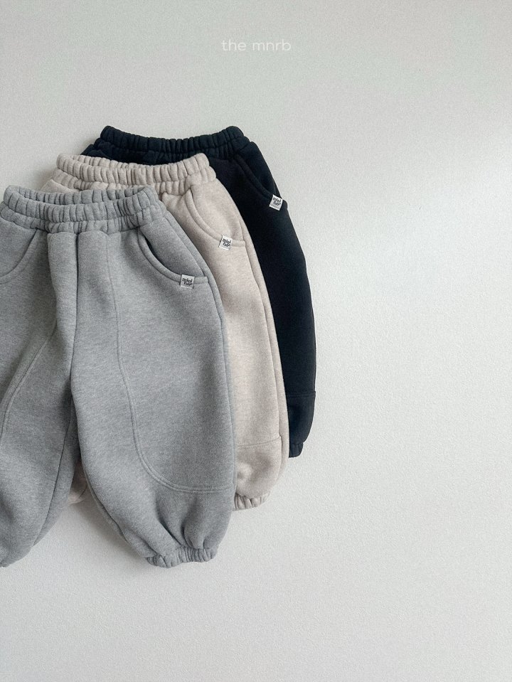 Mini Robe - Korean Baby Fashion - #babyclothing - Rookie Fleece Jogger Pants
