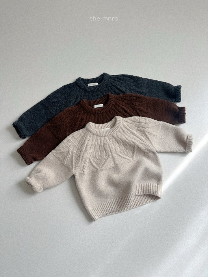 Mini Robe - Korean Baby Fashion - #babyboutiqueclothing - Cable Knit - 4