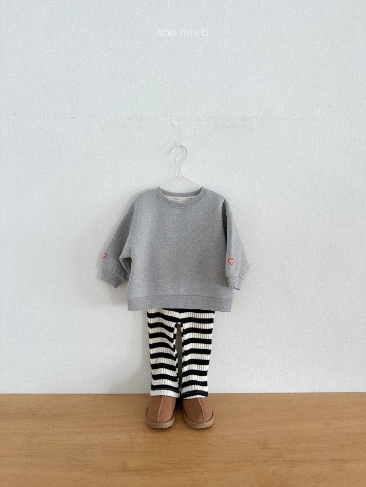 Mini Robe - Korean Baby Fashion - #babyfashion - Allo Ribbed Bootcut Pants - 11
