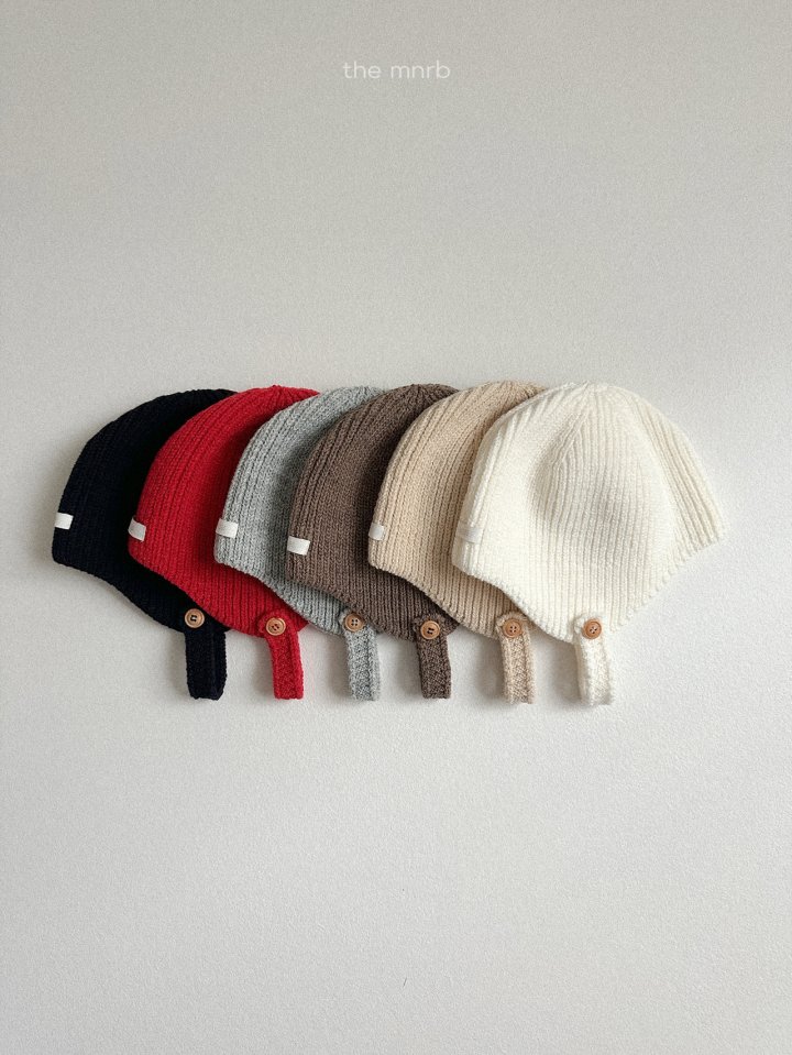 Mini Robe - Korean Baby Fashion - #babyfashion - Cash Wool Bonnet