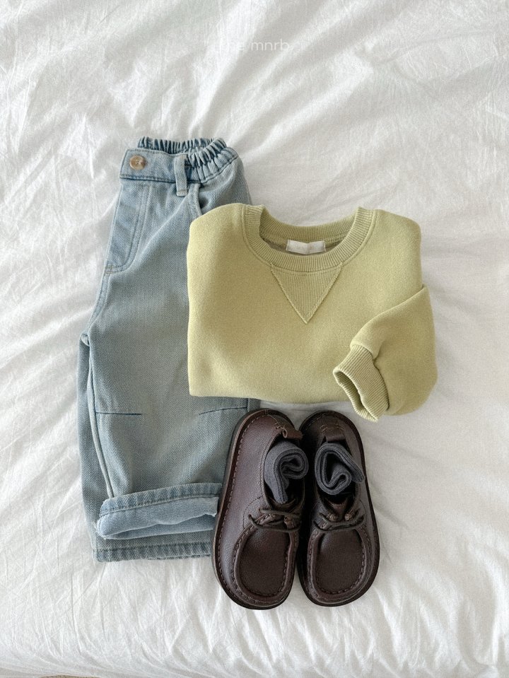 Mini Robe - Korean Baby Fashion - #babyfashion - Dart Straight Denim Pants - 8