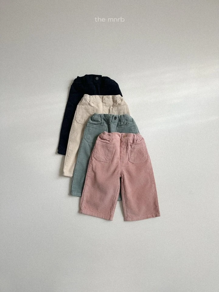 Mini Robe - Korean Baby Fashion - #babyfashion - Bobo Corduroy Pants