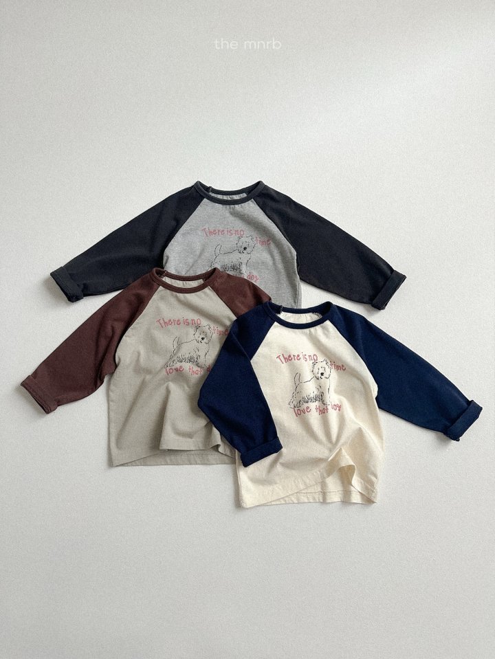 Mini Robe - Korean Baby Fashion - #babyfashion - Happy Raglan Tee