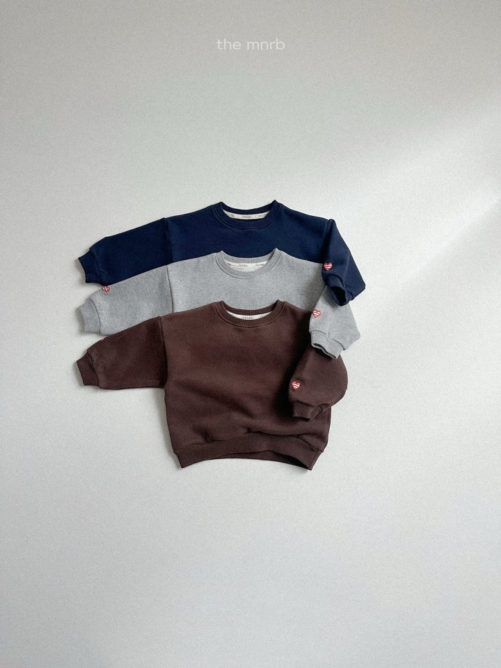Mini Robe - Korean Baby Fashion - #babyfashion - Heart Sweatshirt - 4