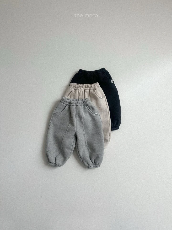 Mini Robe - Korean Baby Fashion - #babyfever - Rookie Fleece Jogger Pants - 3