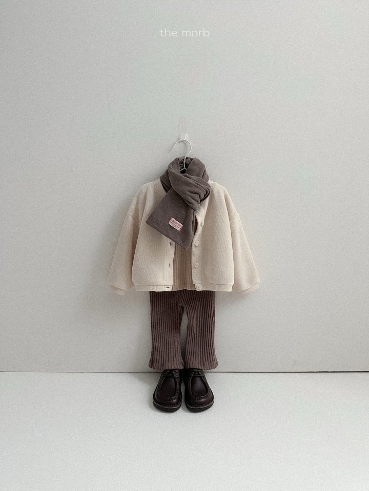 Mini Robe - Korean Baby Fashion - #babyfever - Mini Fleece Muffler - 12