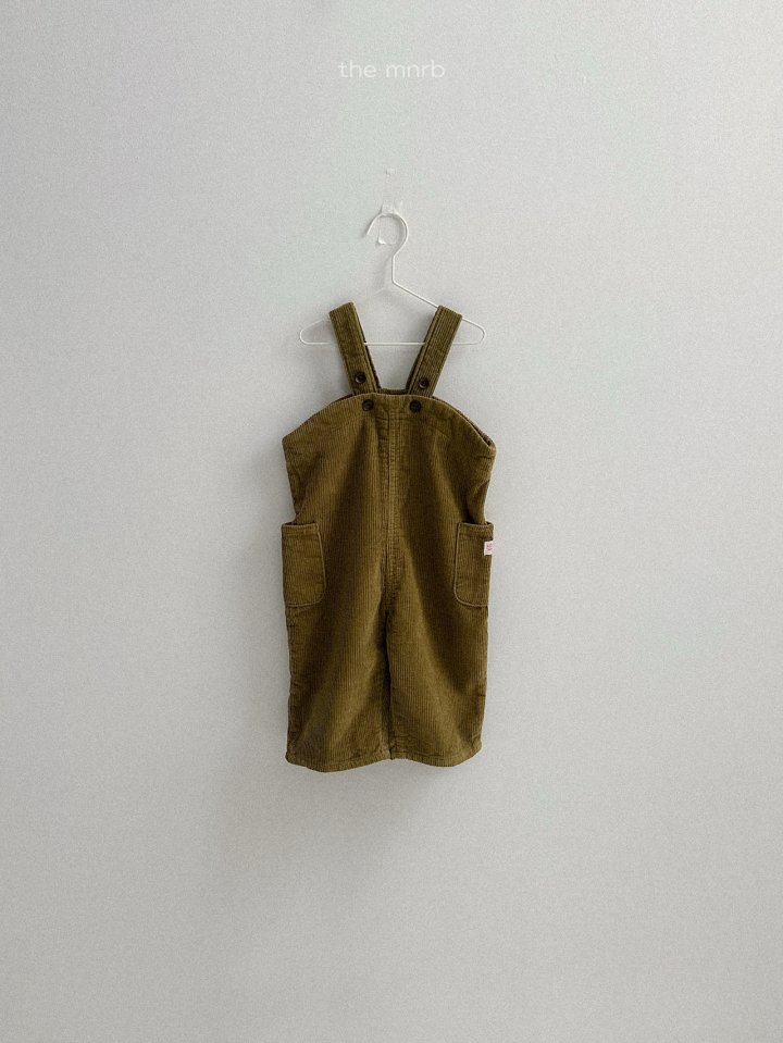 Mini Robe - Korean Baby Fashion - #babygirlfashion - Olive Overalls - 7