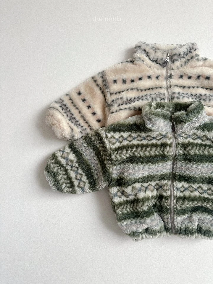 Mini Robe - Korean Baby Fashion - #babygirlfashion - Mond Zip-Up - 8