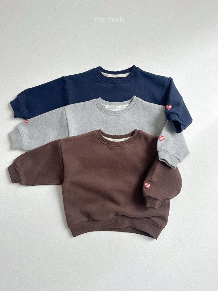 Mini Robe - Korean Baby Fashion - #babygirlfashion - Heart Sweatshirt - 5