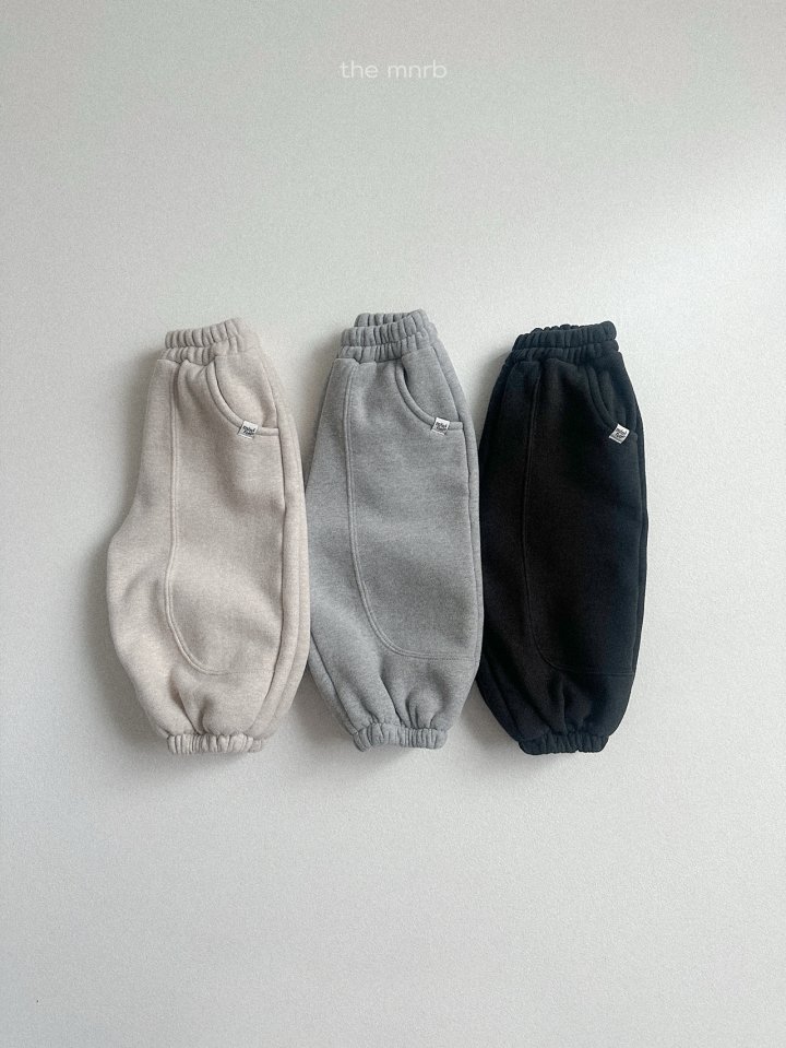 Mini Robe - Korean Baby Fashion - #babyfever - Rookie Fleece Jogger Pants - 4